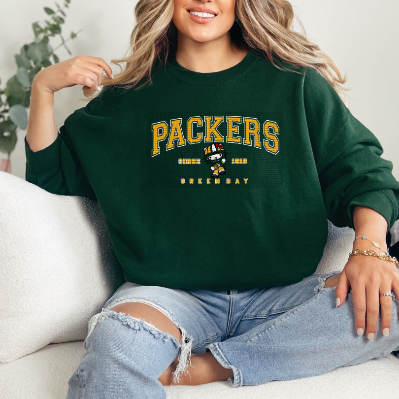 FB Green Bay Kitty DTF