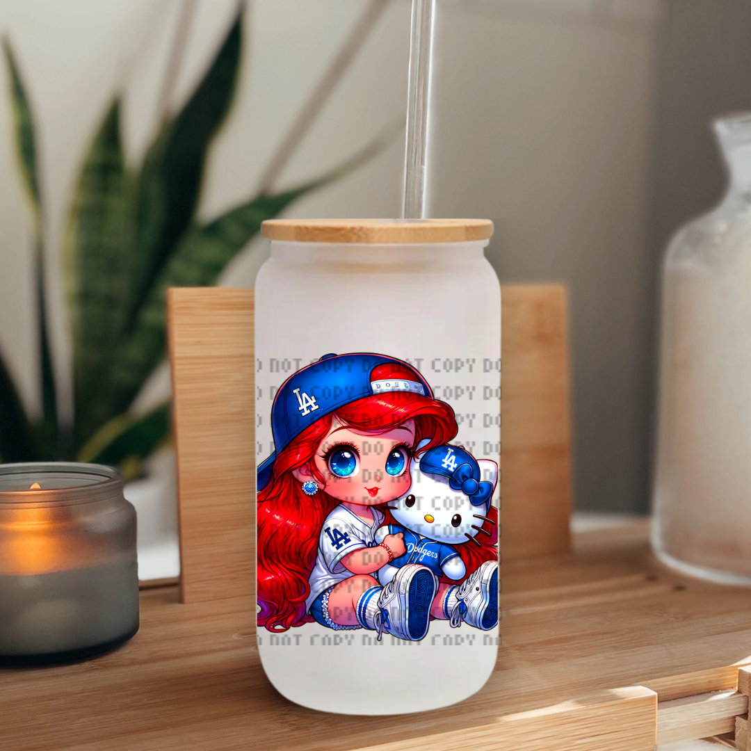 UVDTF: Red Girl HK Baseball Decal