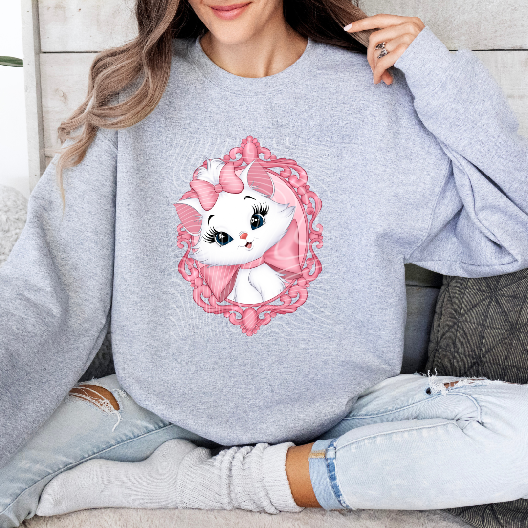 Girl Cat Coquette DTF