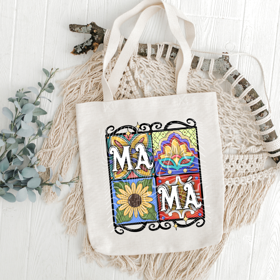 Mama Talavera Tiles DTF