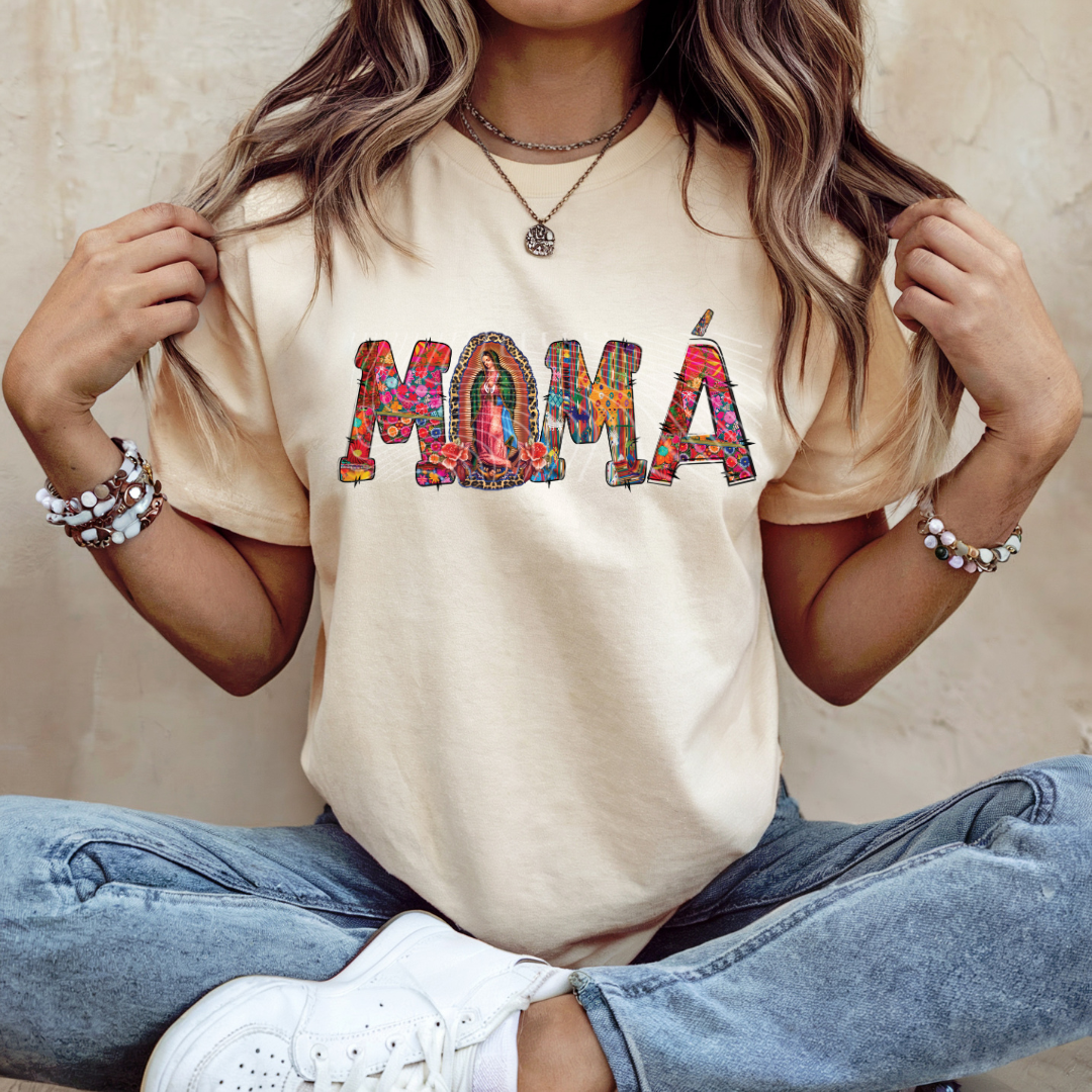 Virgencita Lettering DTF