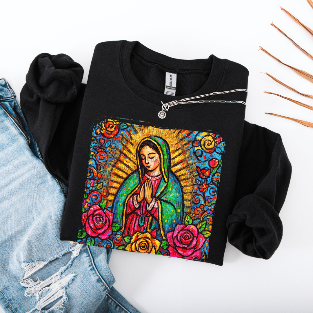 Virgencita Colorful DTF