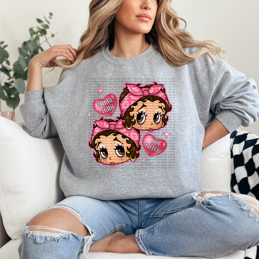 Betty Chicana Pink DTF