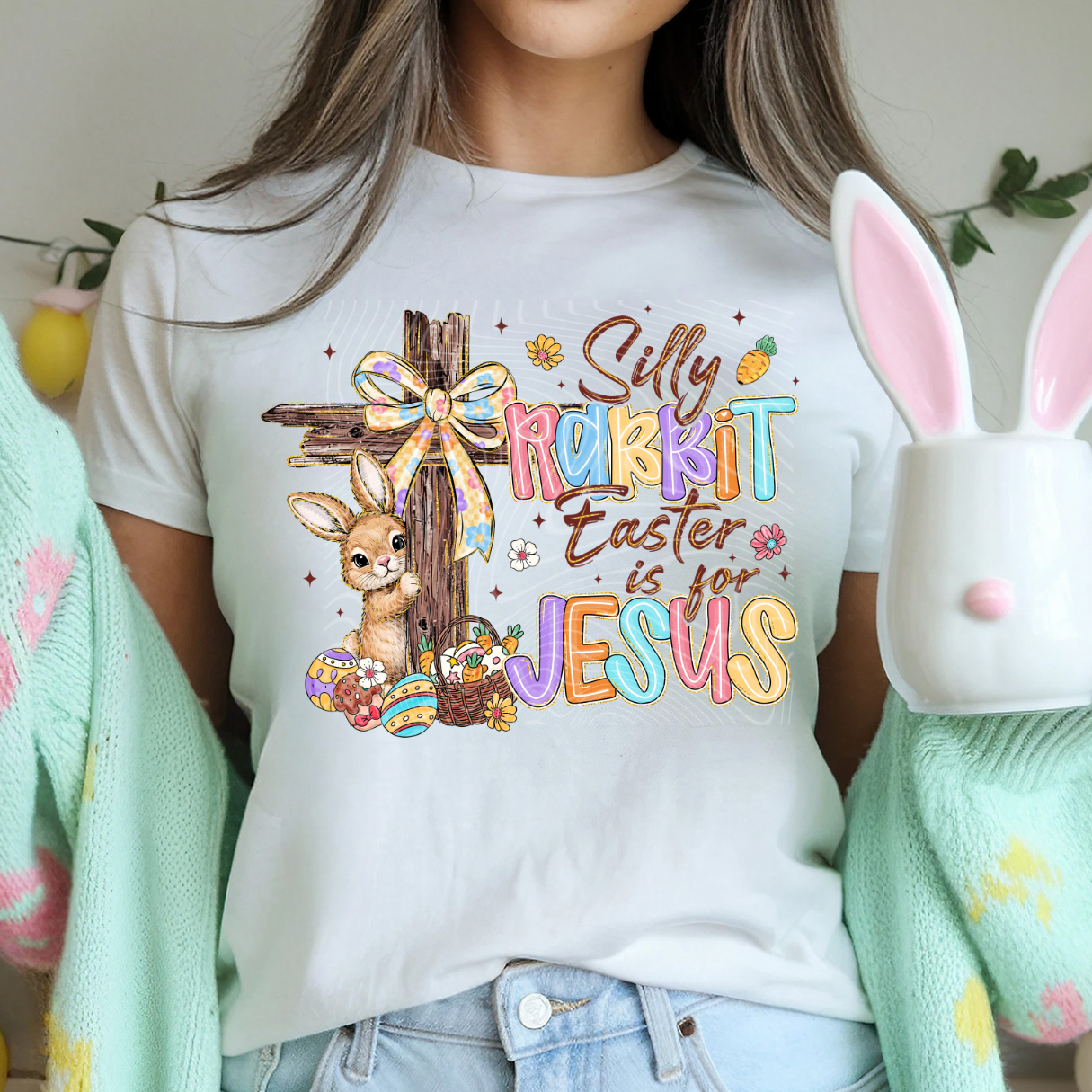 Silly Rabbit Easter DTF