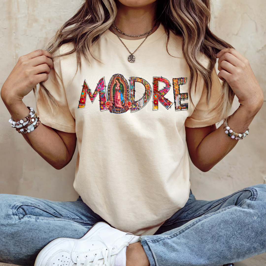 Virgencita Lettering DTF