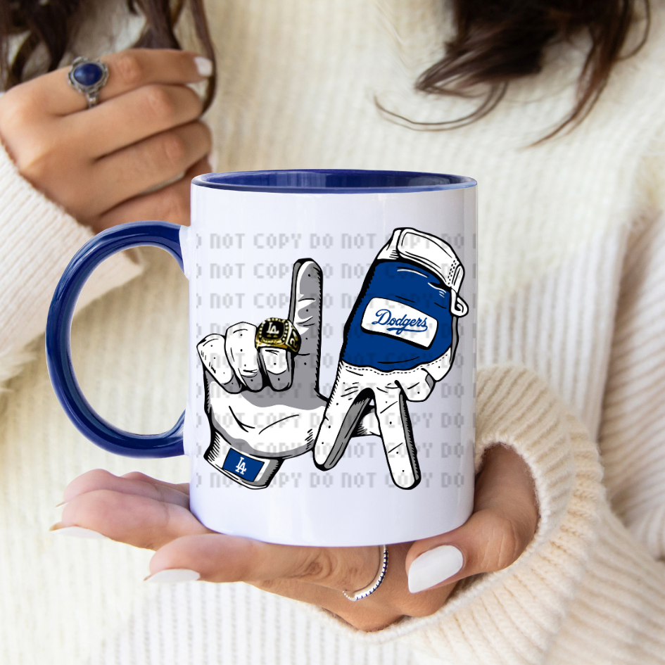 UVDTF: LA Glove Decal