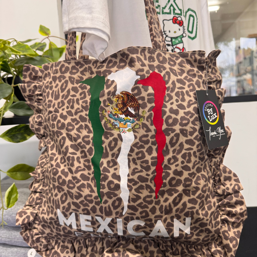 Leopard Tote Bag Mexican Energy