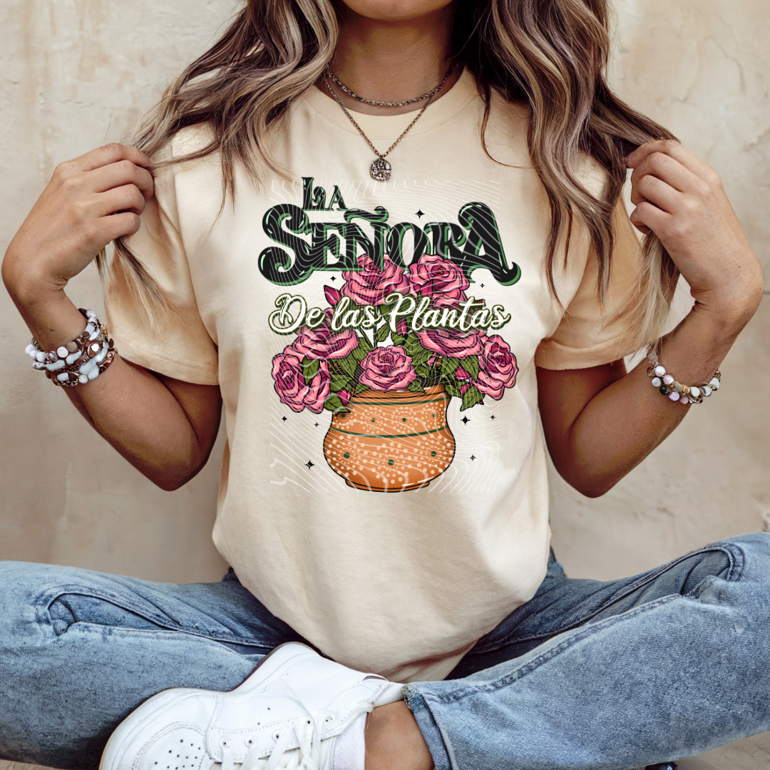 Floral Plant Señora DTF