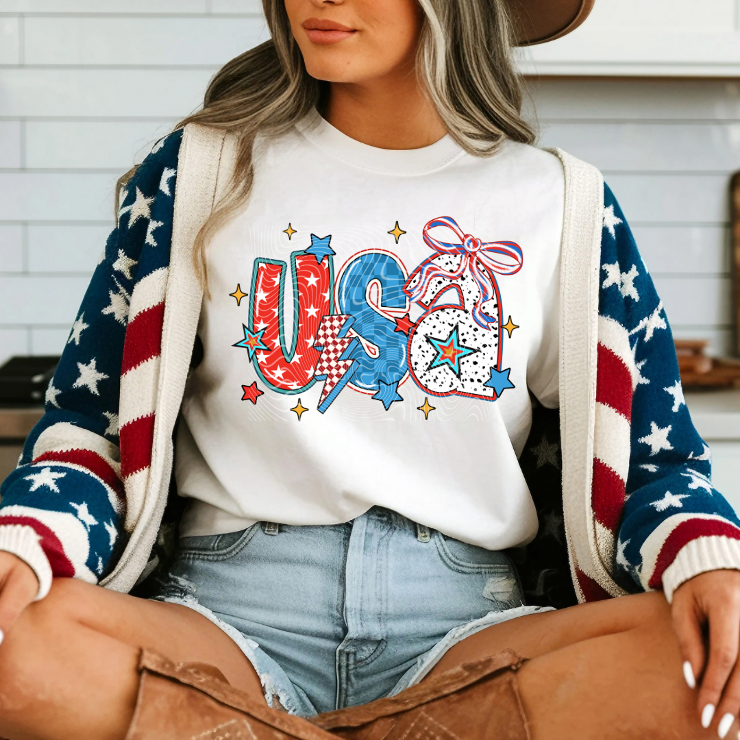 USA Bow DTF