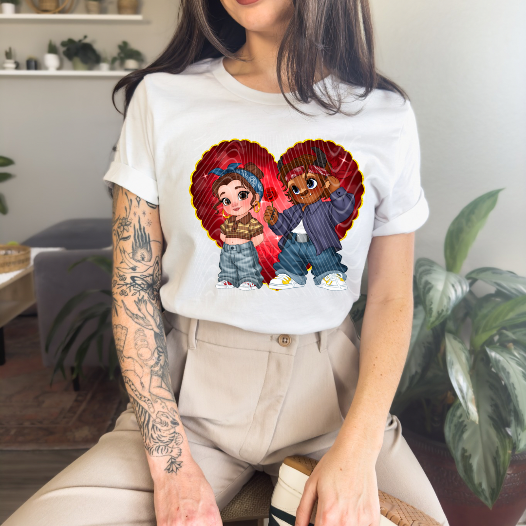 Chicano Couple B&B DTF