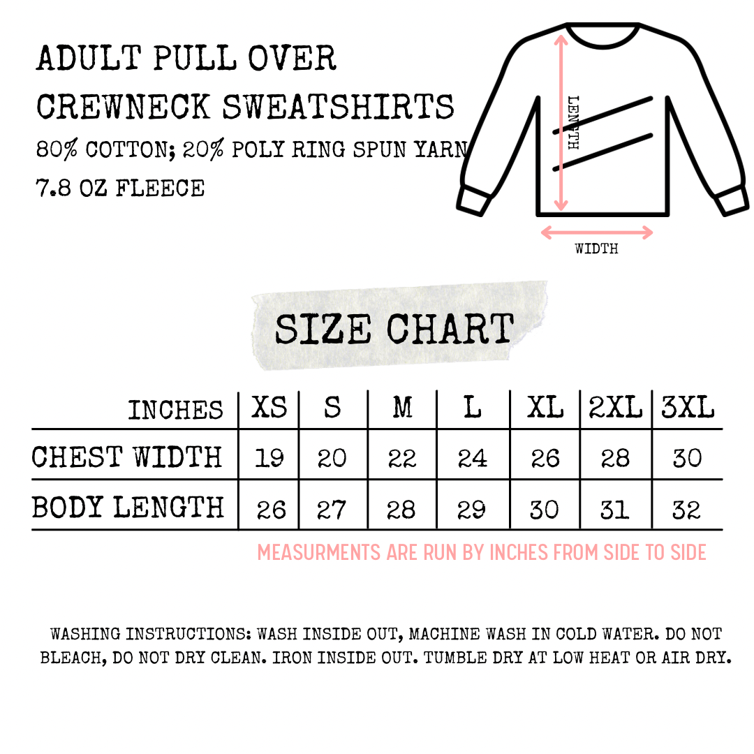 Custom Adult Crewneck Sweatshirt - MAROON