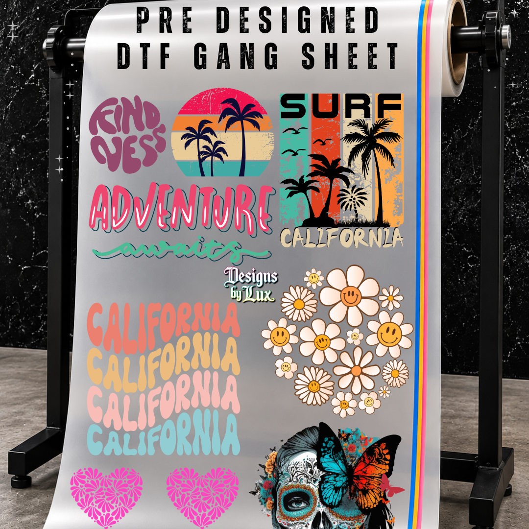 PreDesigned: DTF Gang Sheet