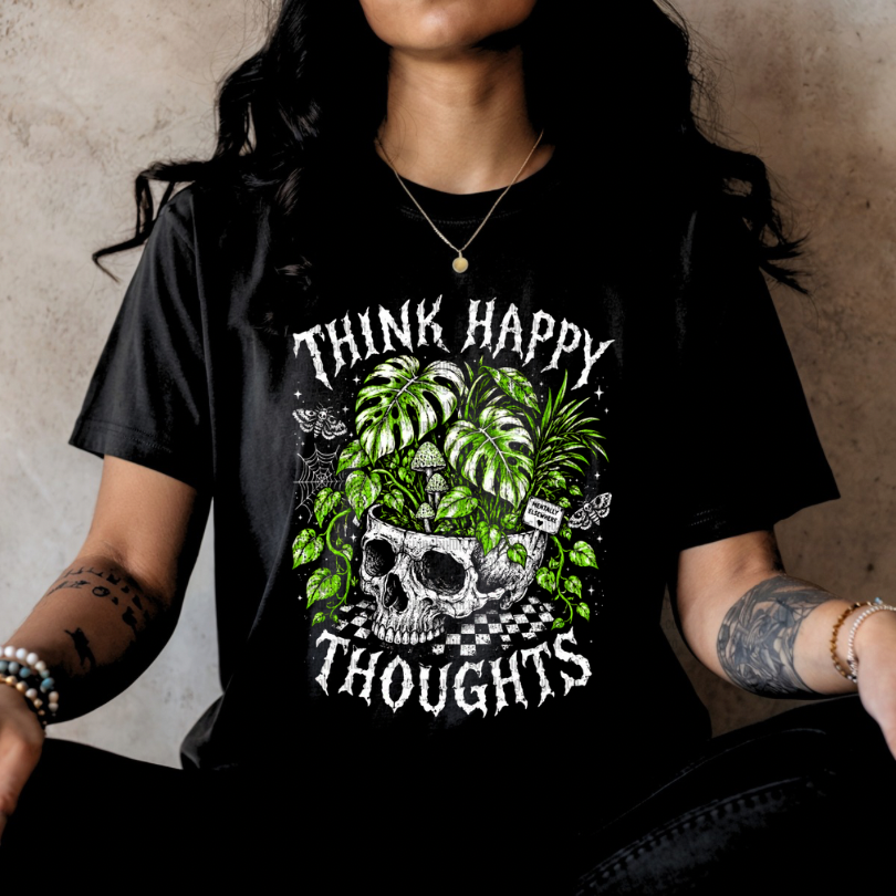 Happy Thoughts Plants DTF