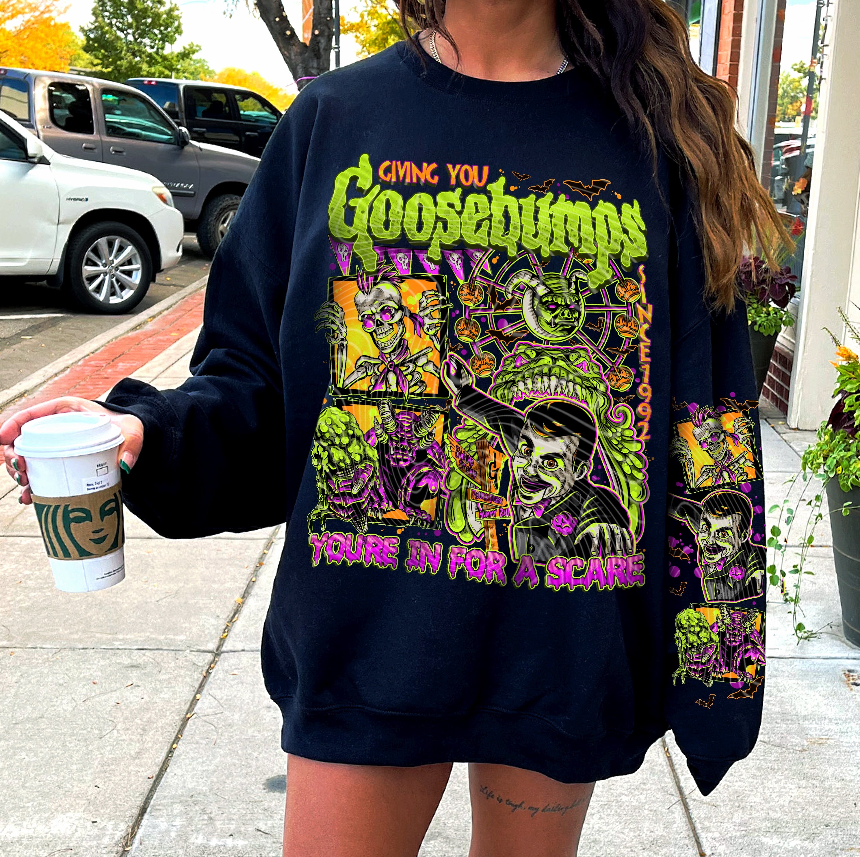 Goose bumps DTF