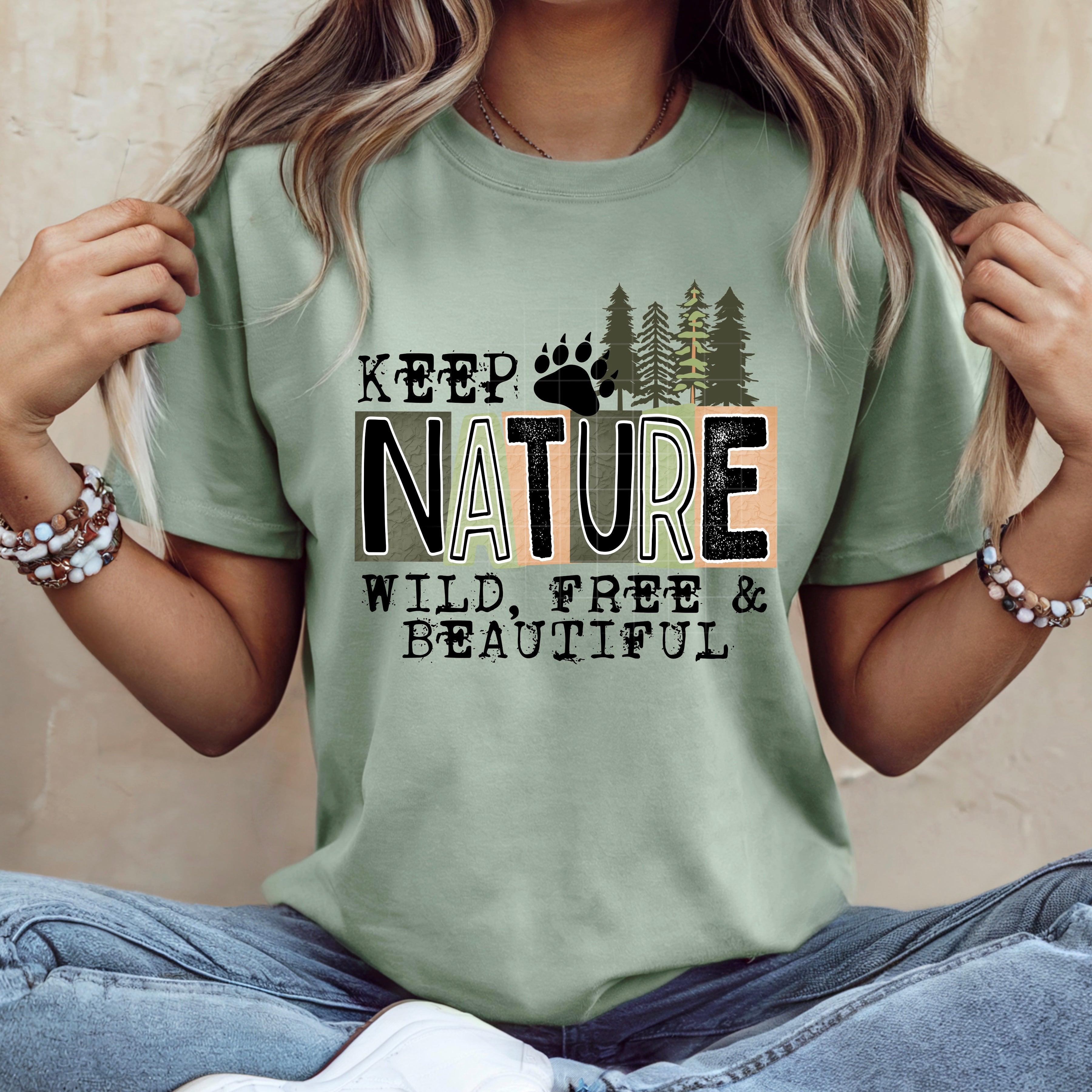 Nature Wild & Free DTF