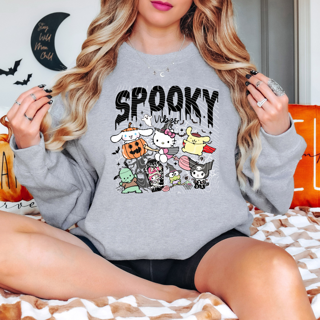Spooky Vibes Kawaii DTF