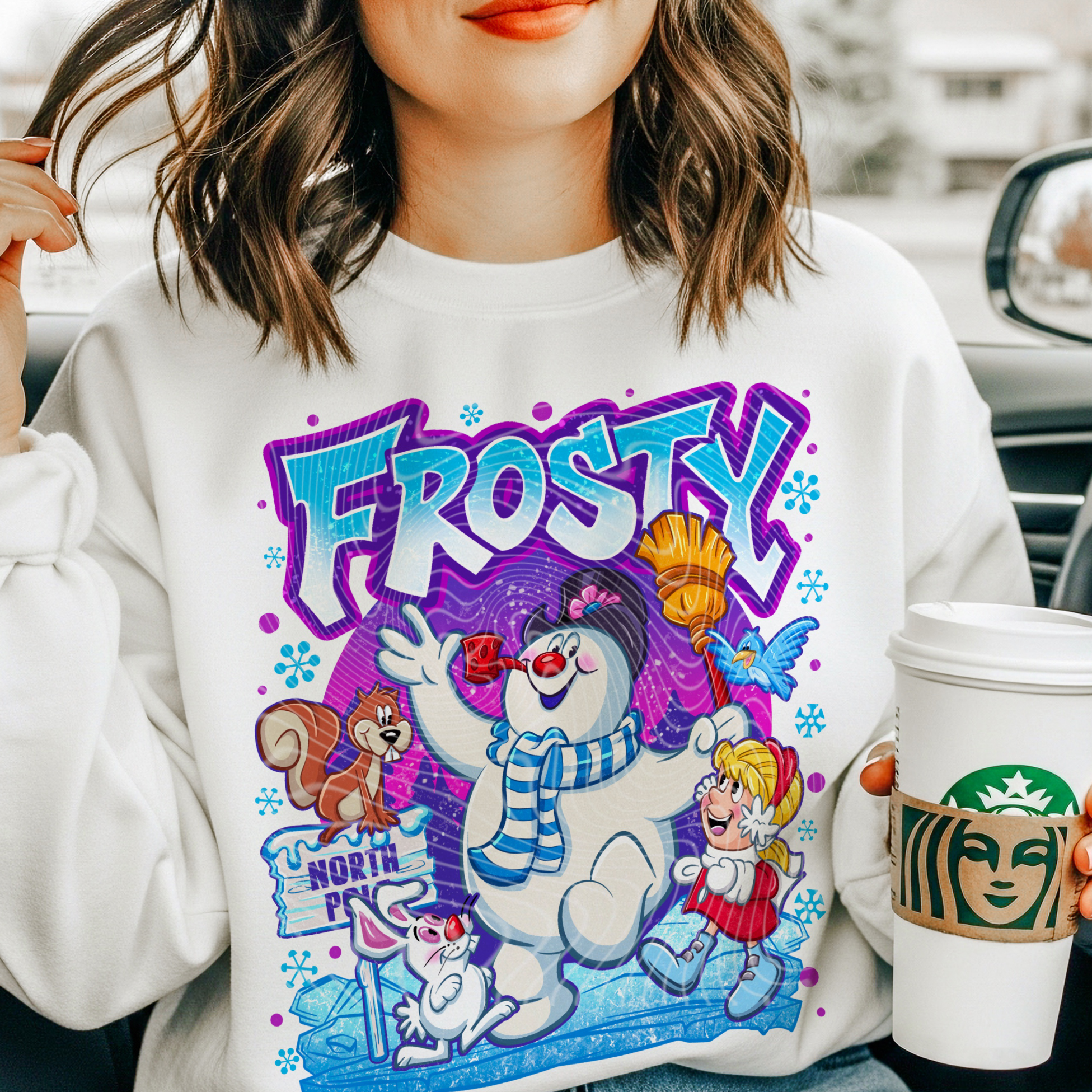 Snowman V1 DTF