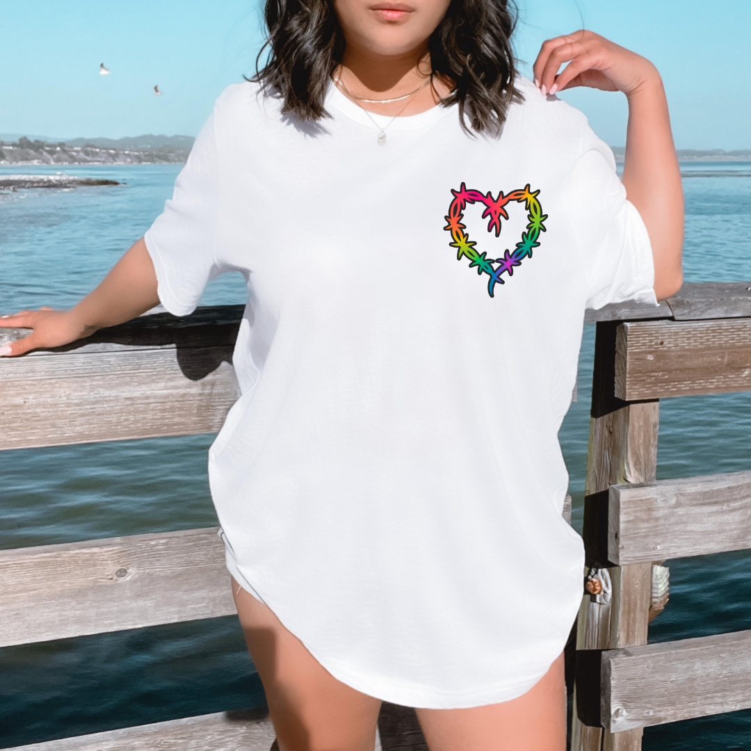 KG Barb Wire Heart Pocket Size DTF (Discontinued)
