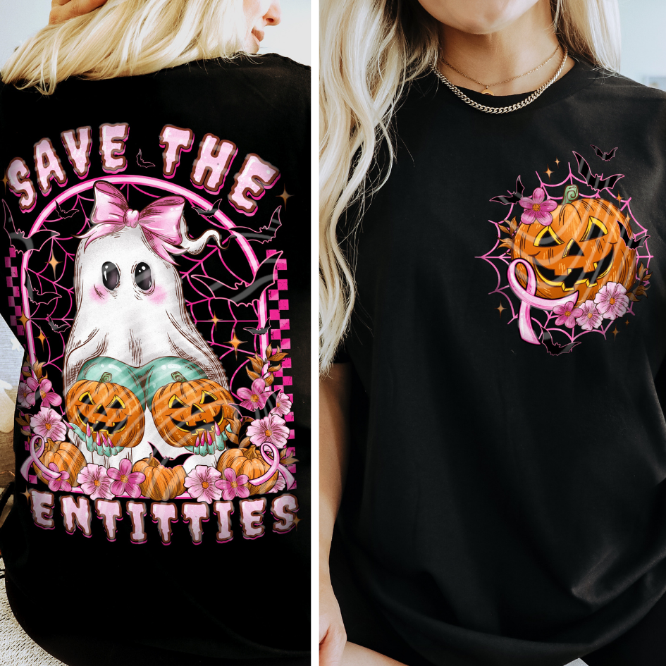 Pinktober Save The Entitties DTF