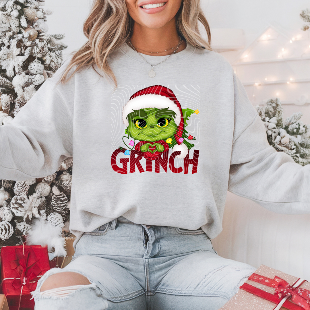 Baby Grnch Red DTF