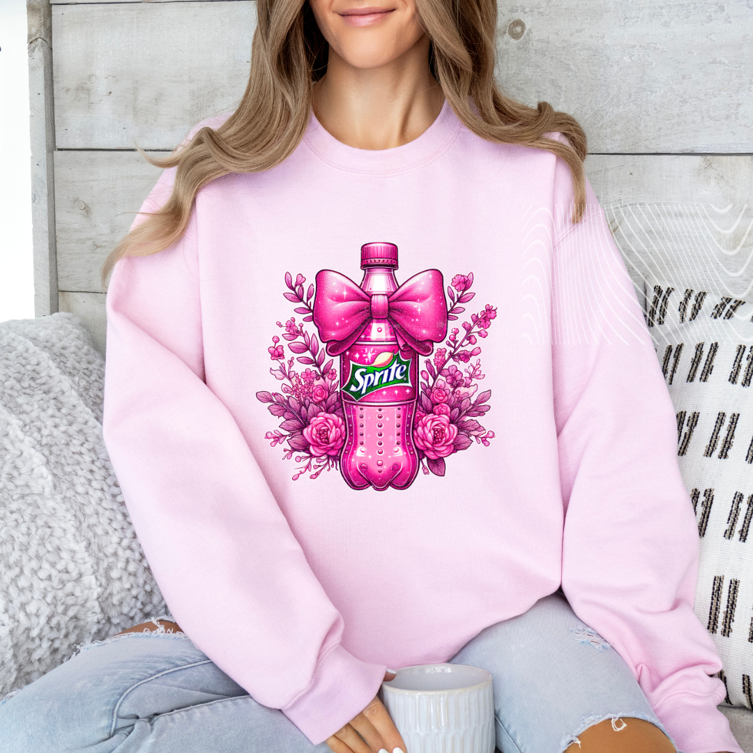 Pink Floral Soda S. DTF