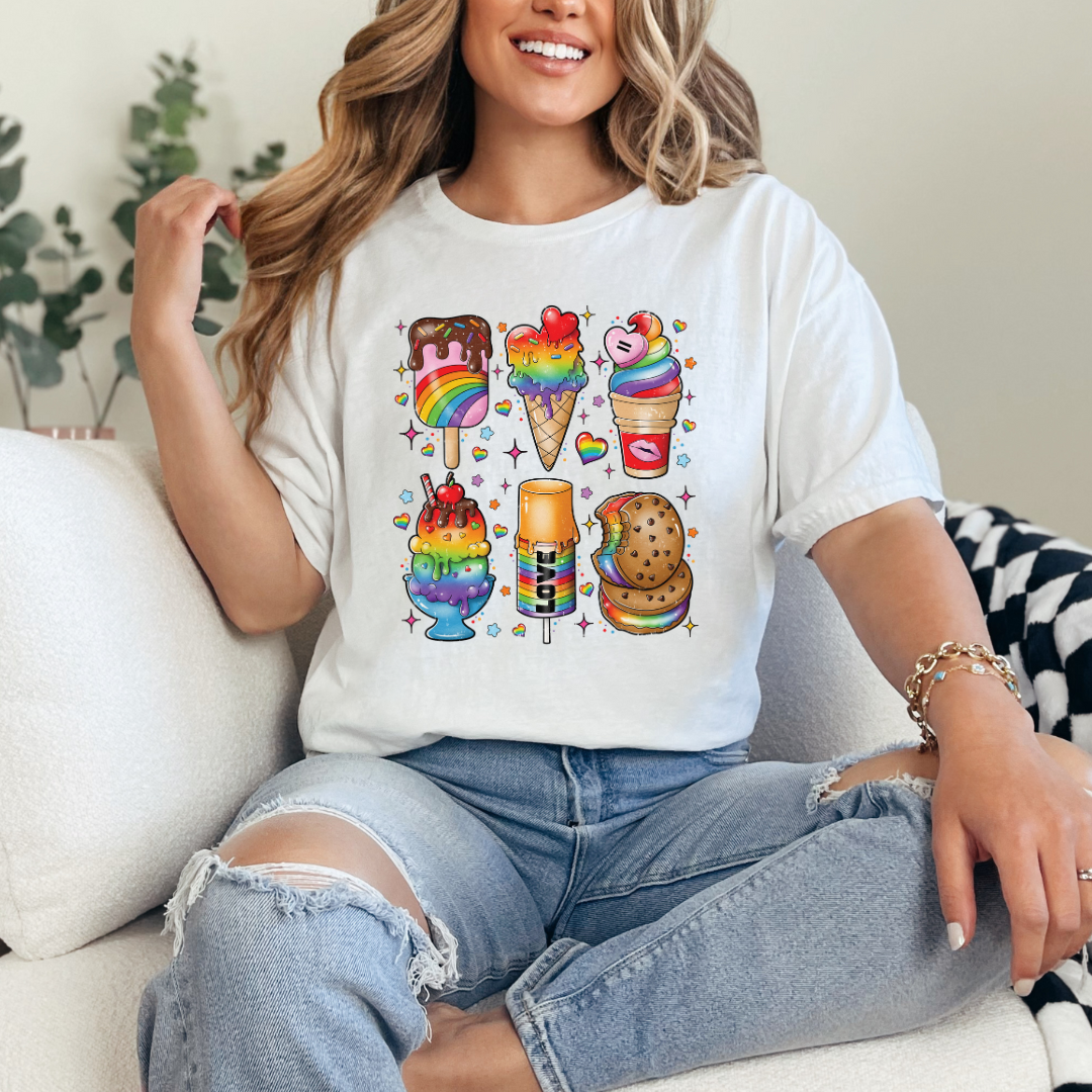 Pride Ice Creams DTF