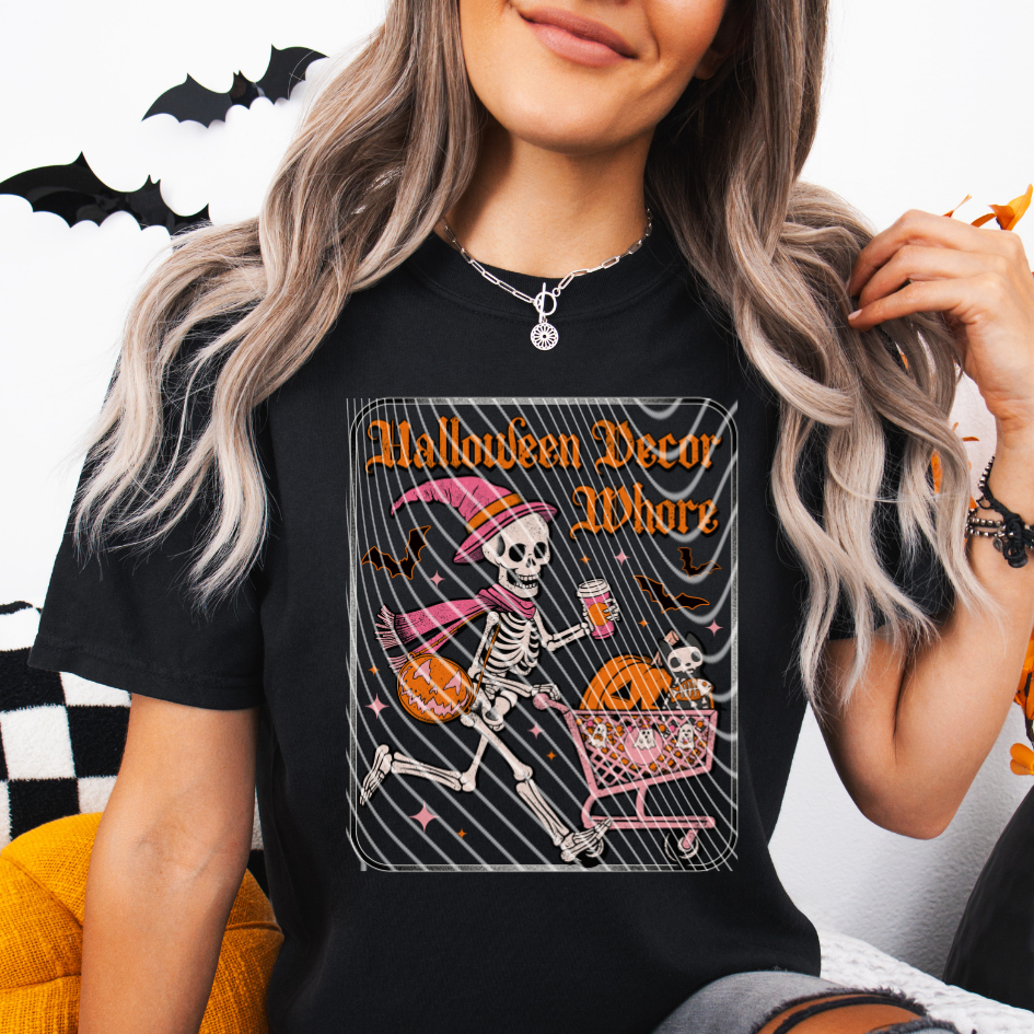 Halloween Decor Wh*re DTF