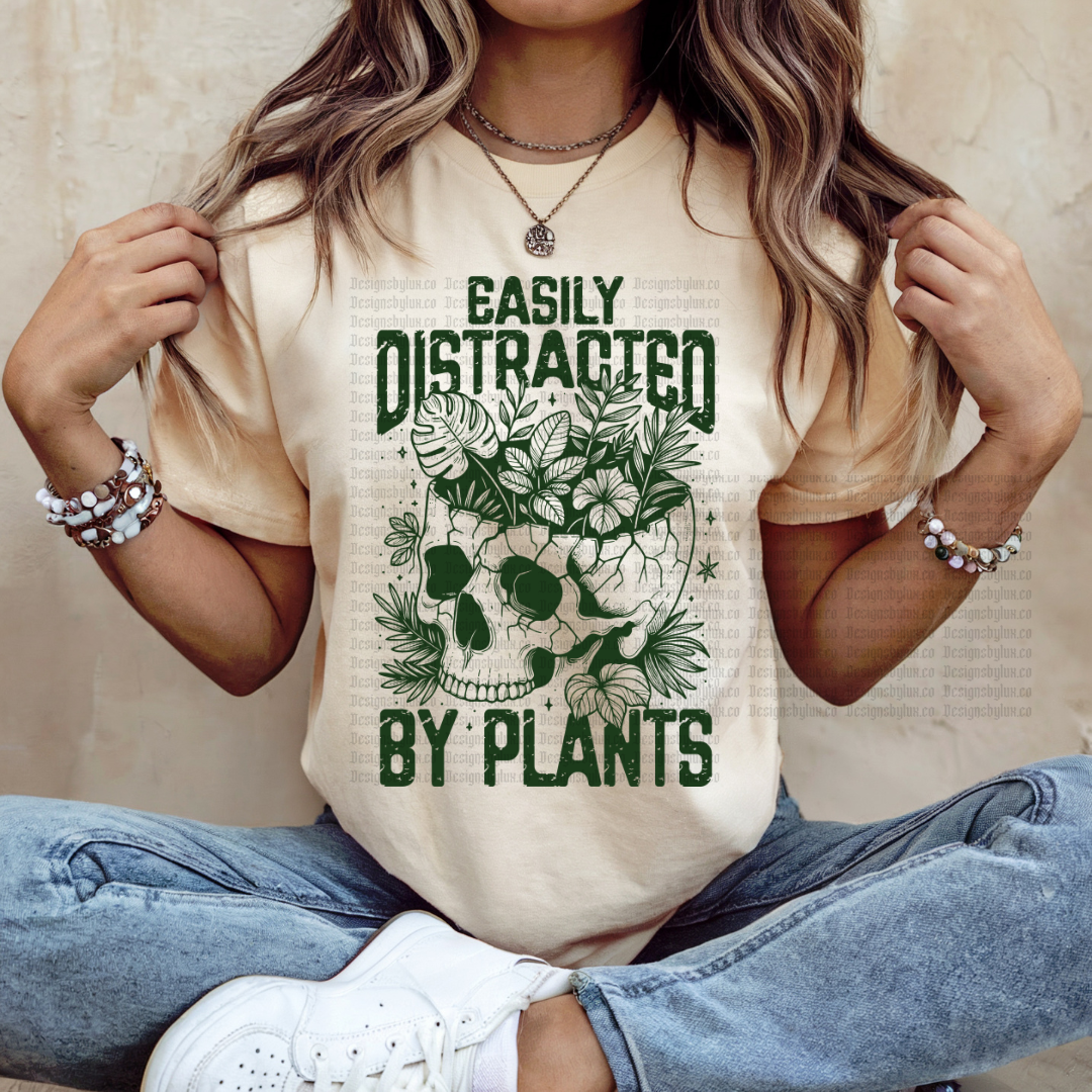 Distracted Plants DTF