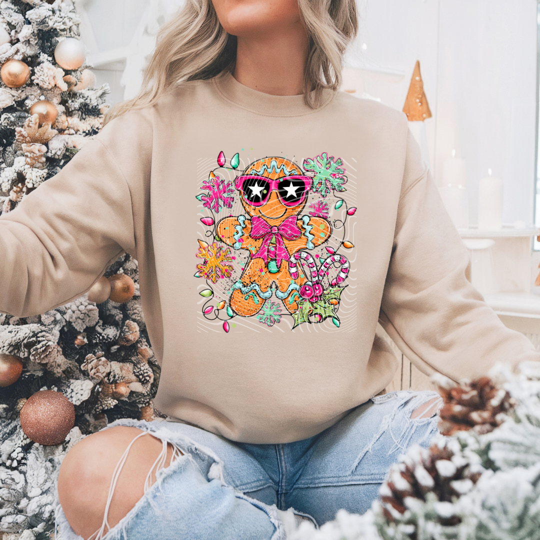 Doodle Gingerbread DTF