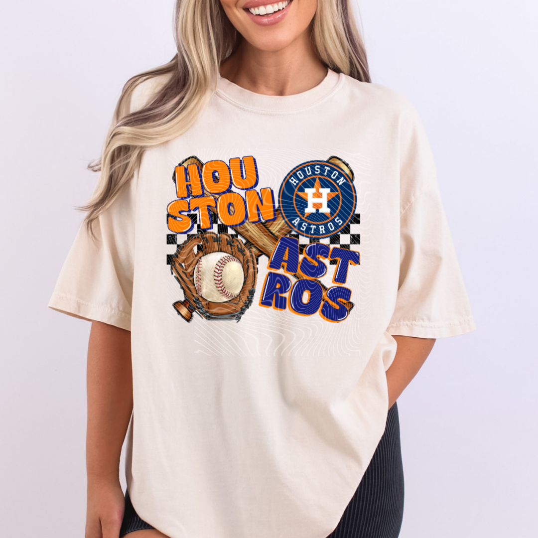 Baseball Astro Retro DTF