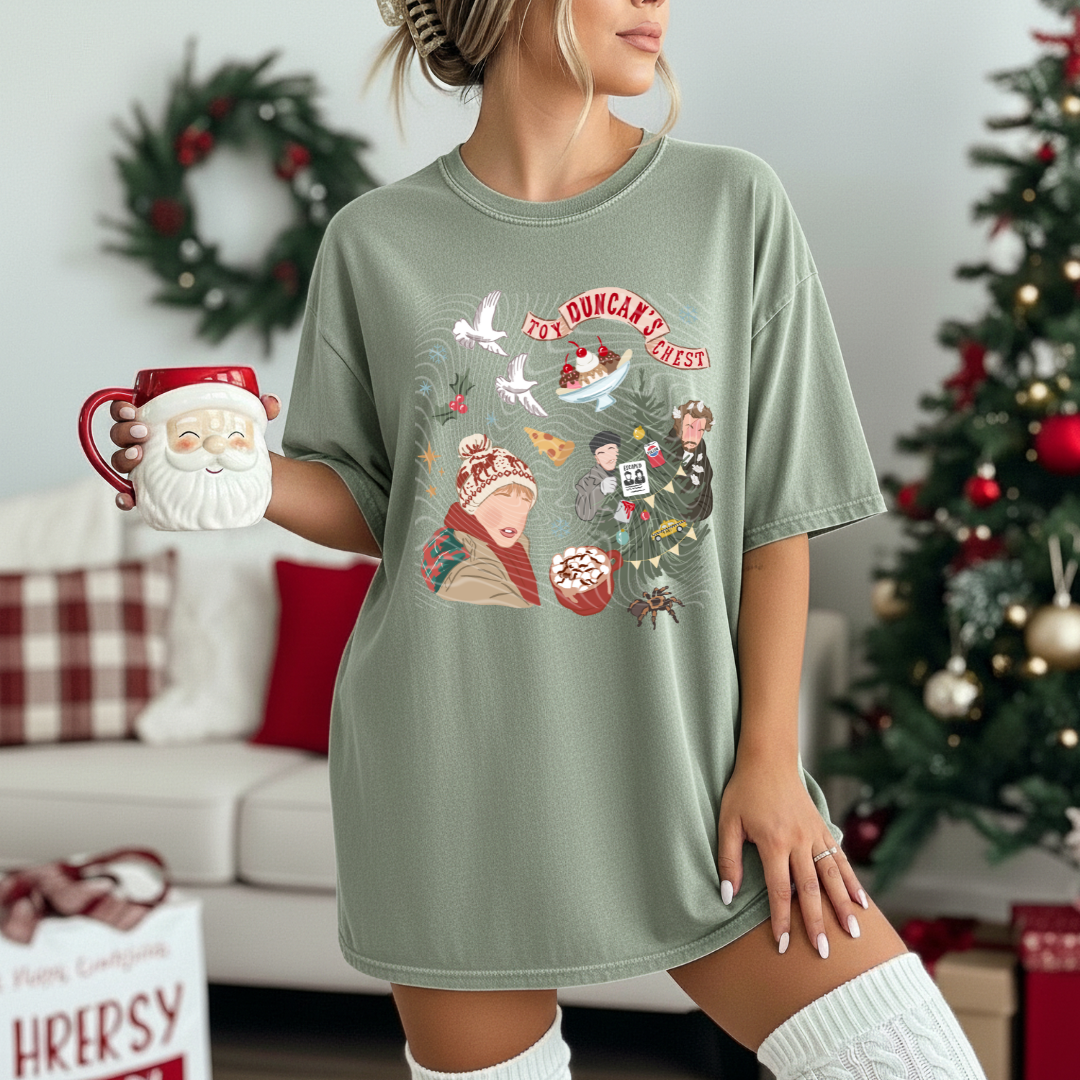 Christmas H. Alone DTF