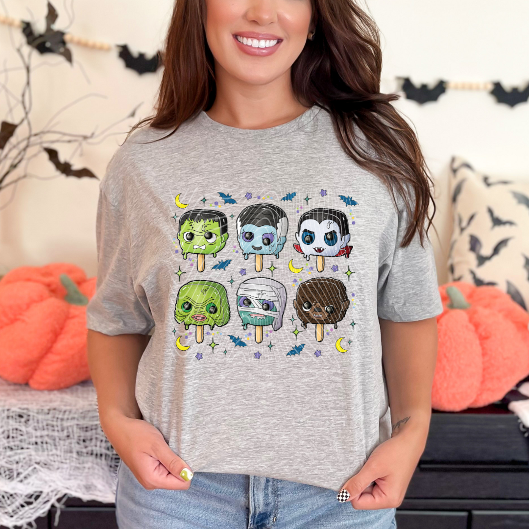 Classic Monster Pops DTF