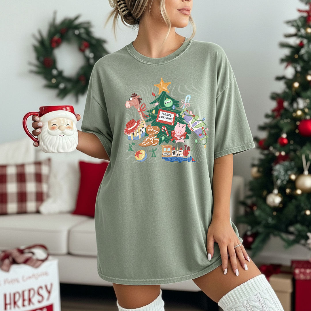 Christmas T.S. Tree DTF