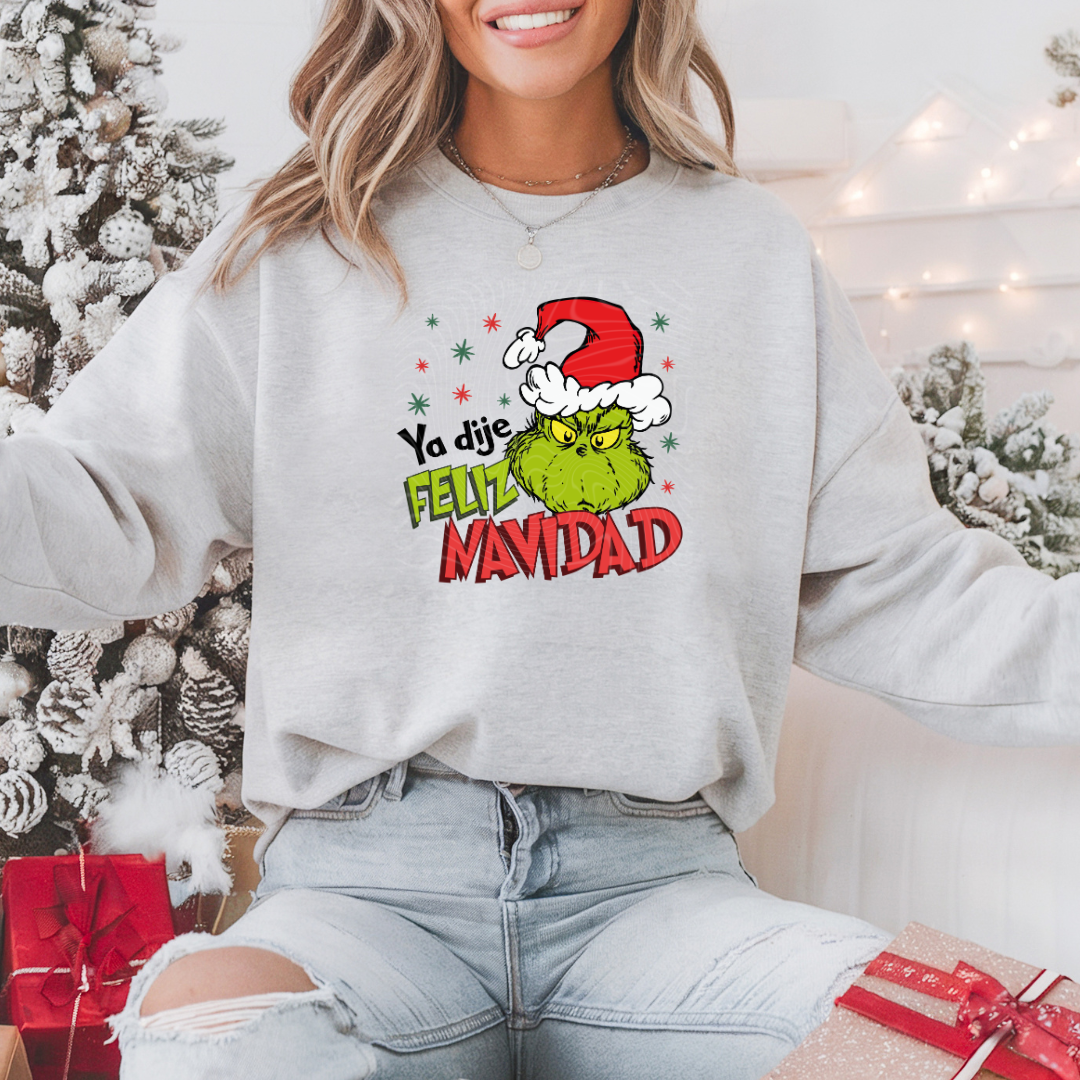 Feliz Navidad Grnch DTF