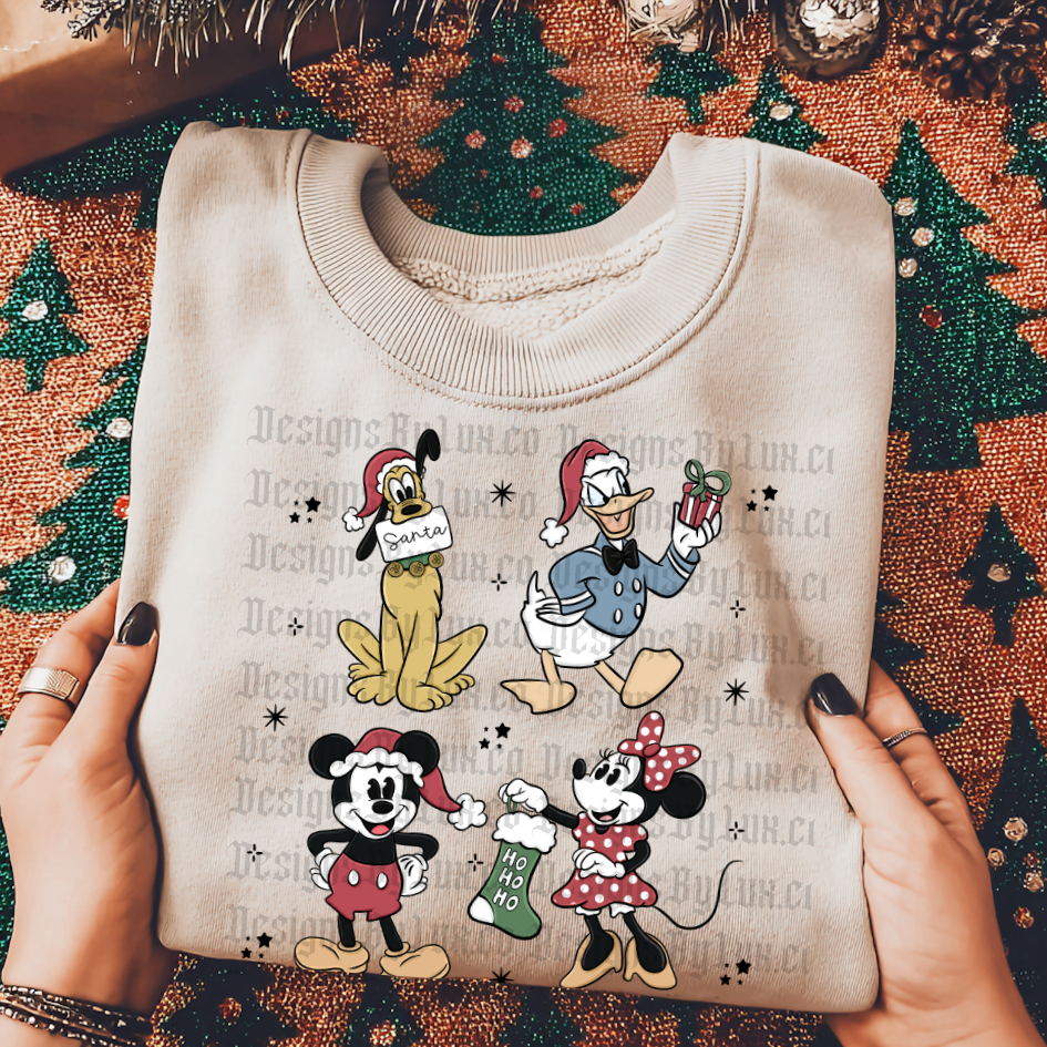 Dland Friends Christmas DTF