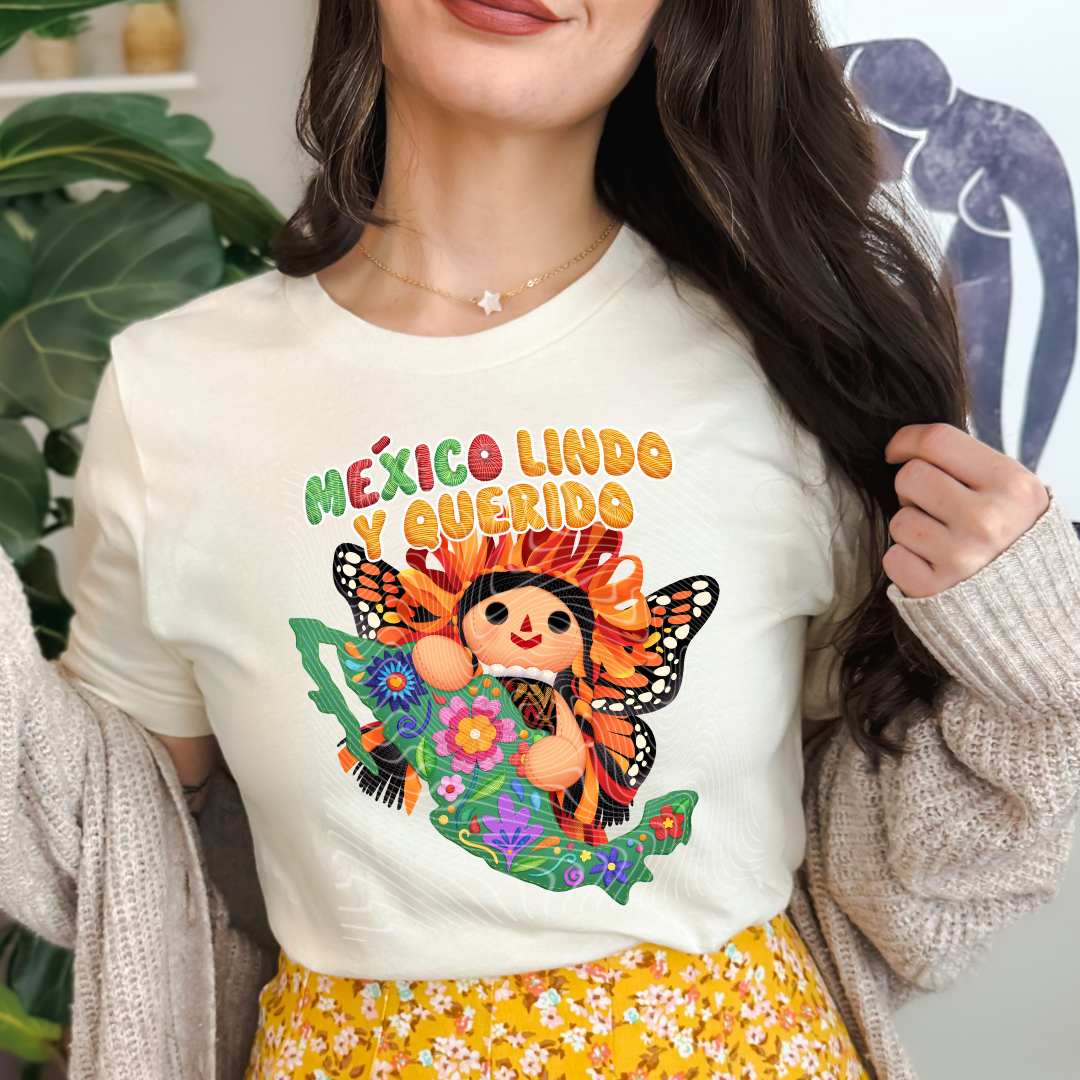 Mexico Lindo Muńeca DTF