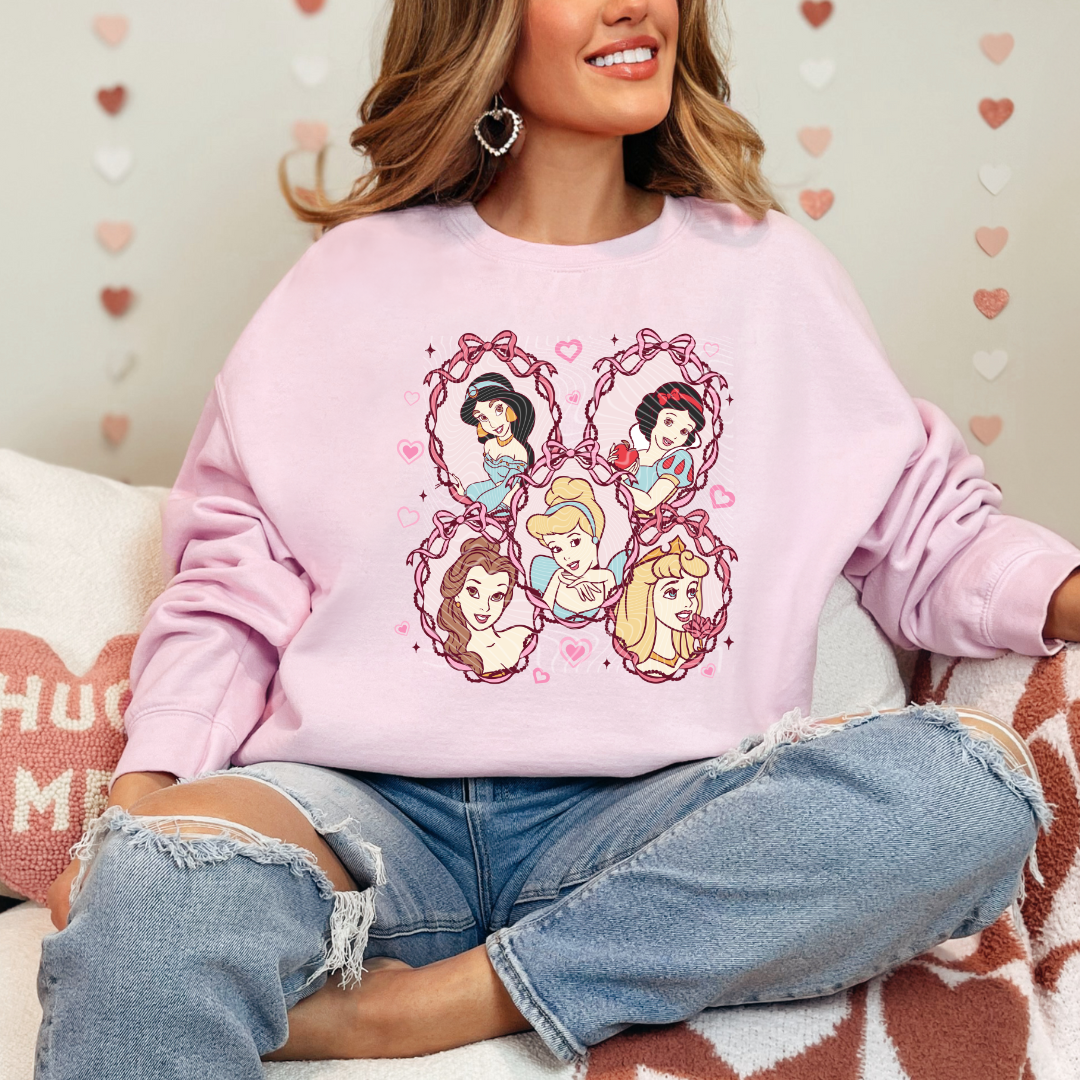 Vday Princess Bow DTF