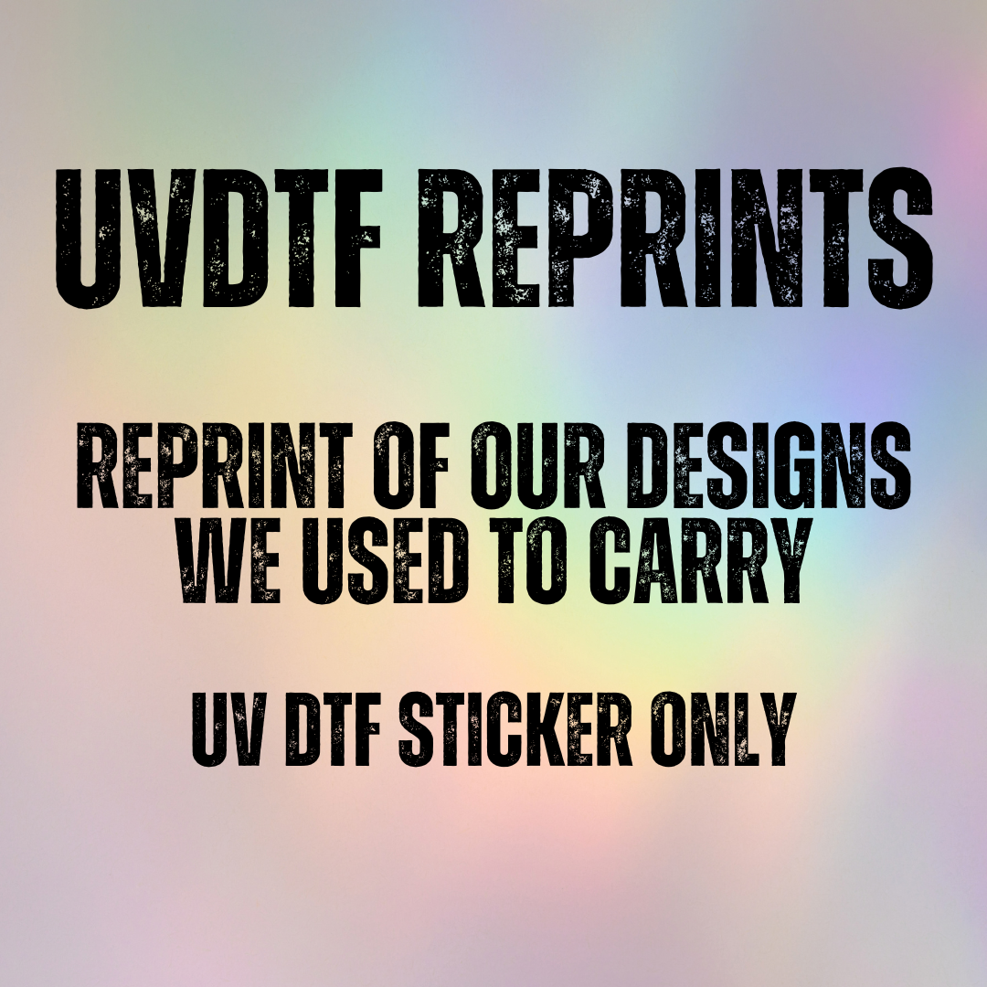 Reprint UVDTF Sticker