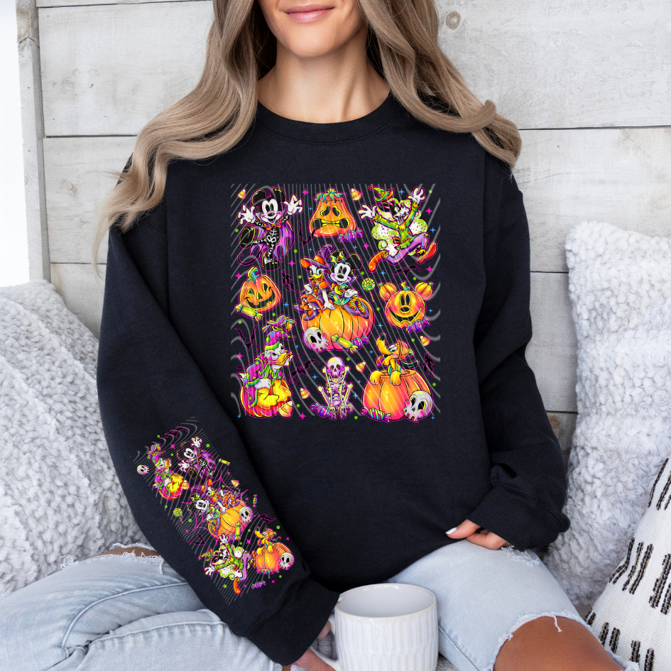 Halloween Mouse Friends DTF