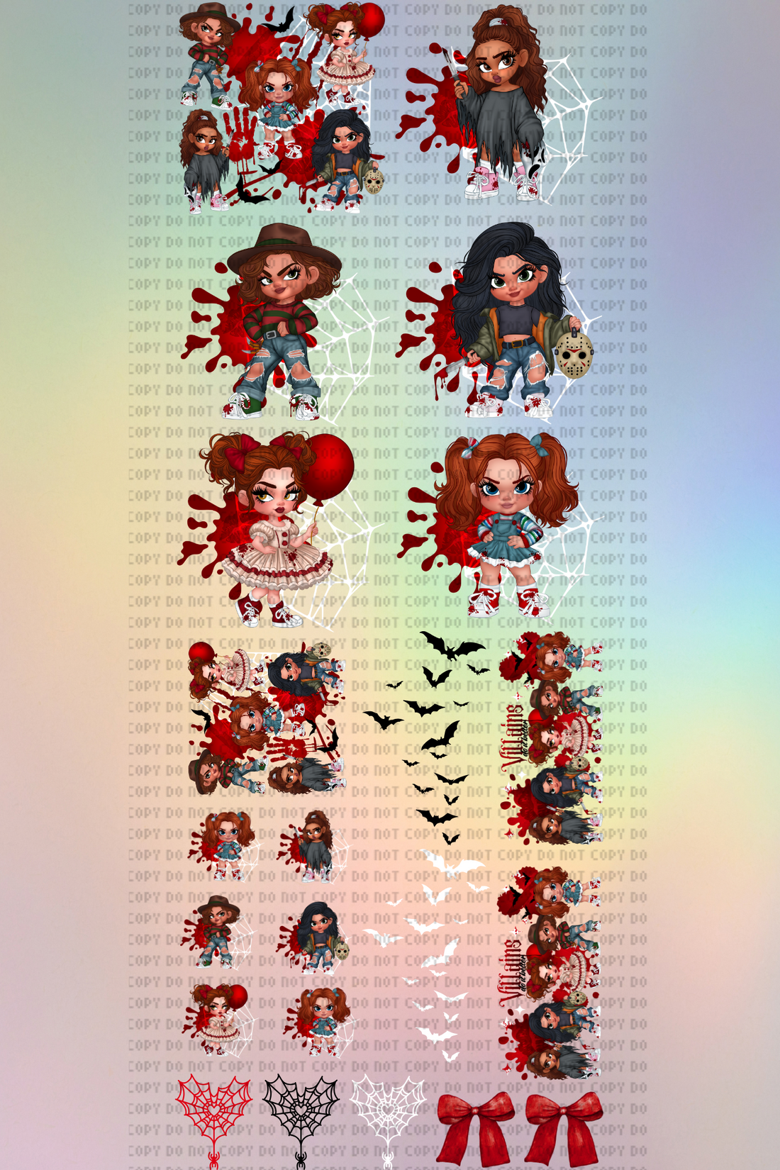 PreMade: Halloween Mix V3 22x60