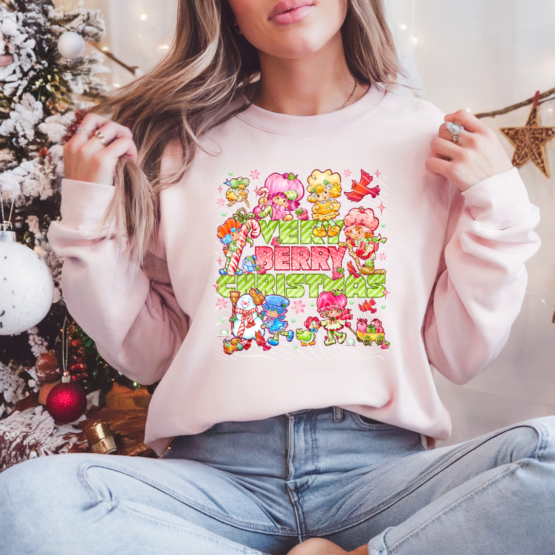 Berry Christmas DTF