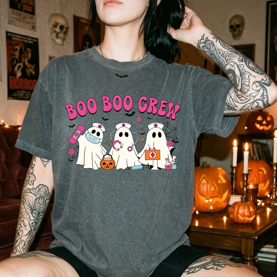 Boo Boo Crew Halloween DTF