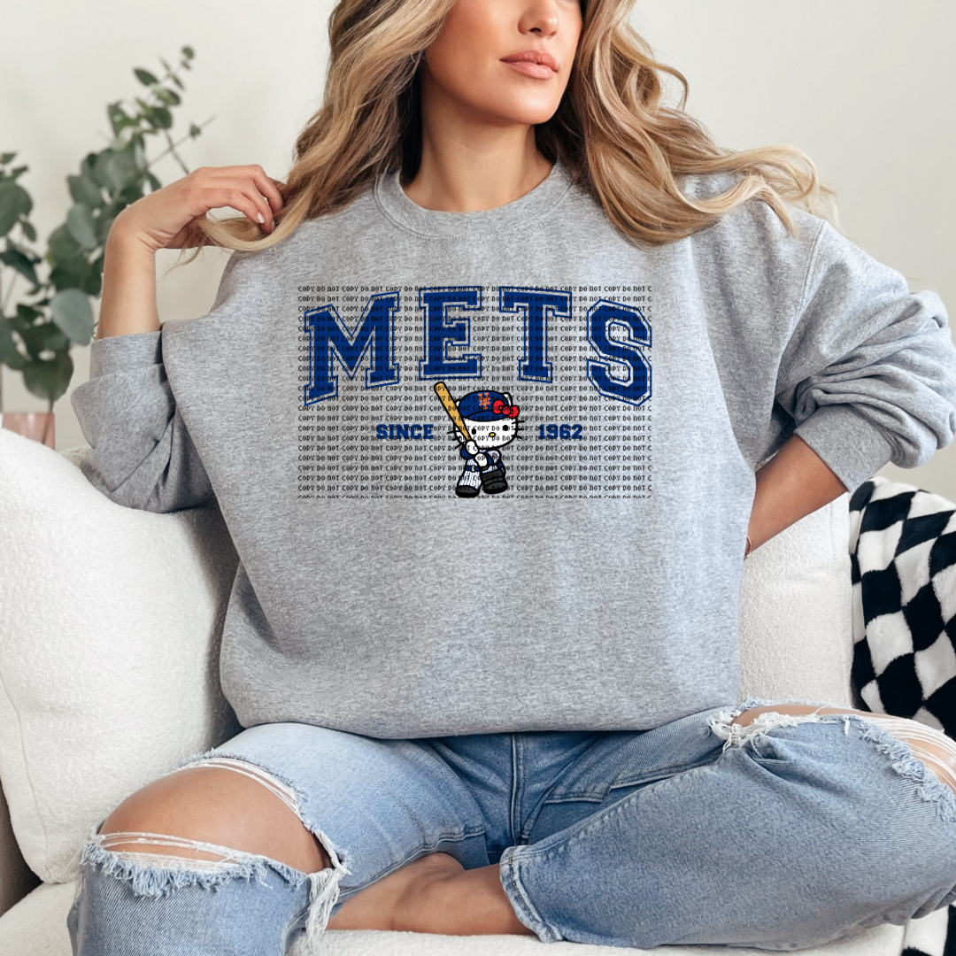 Baseball MET Kitty DTF