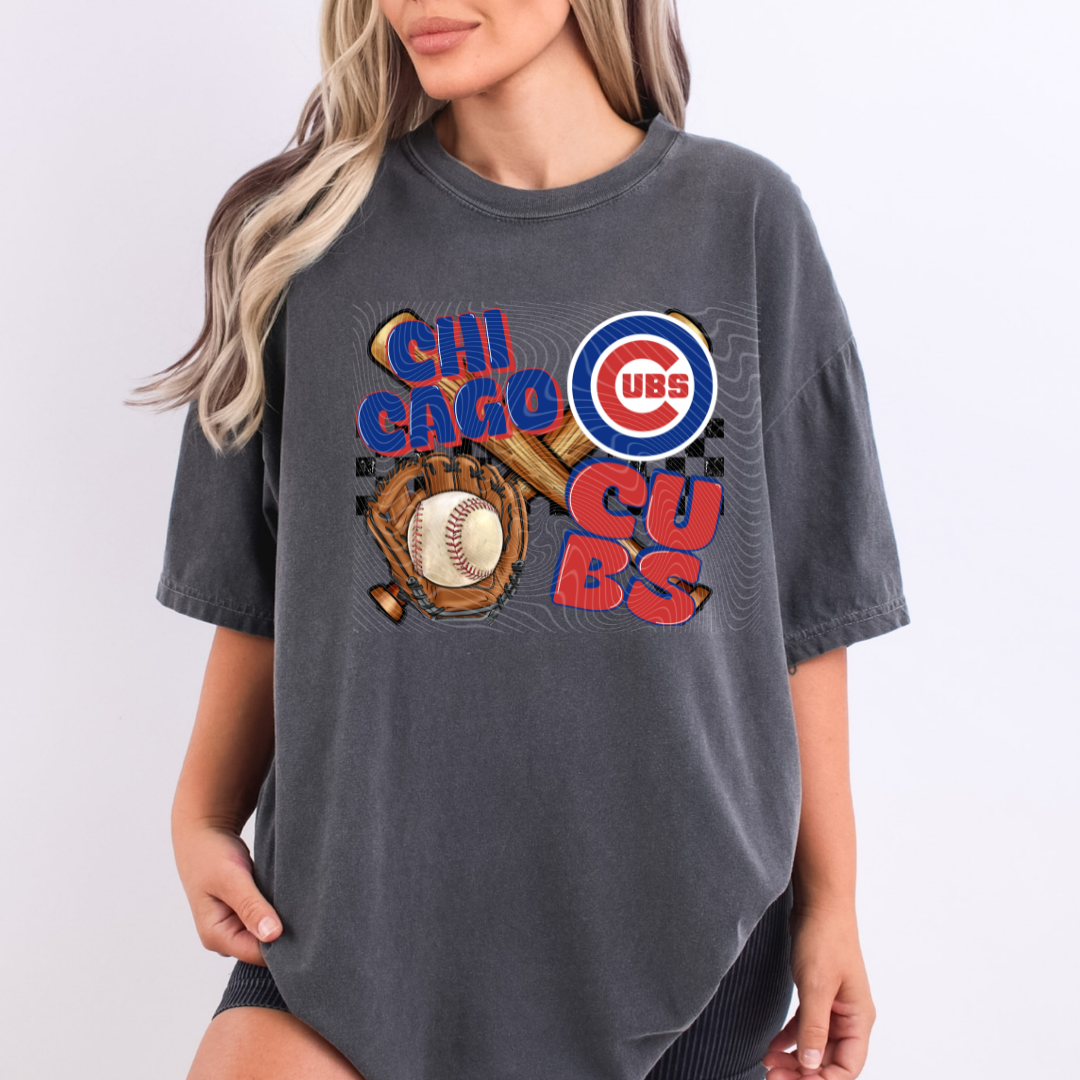 Baseball Cub Retro DTF