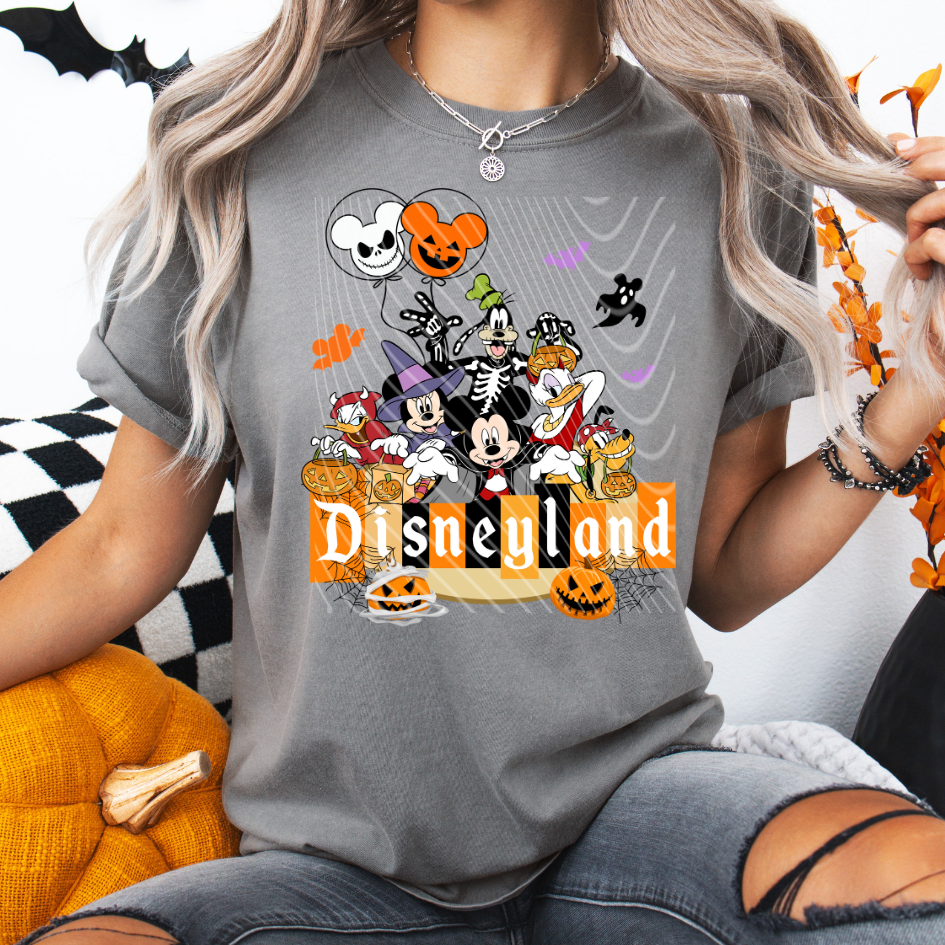 Spooky Dland Balloons DTF