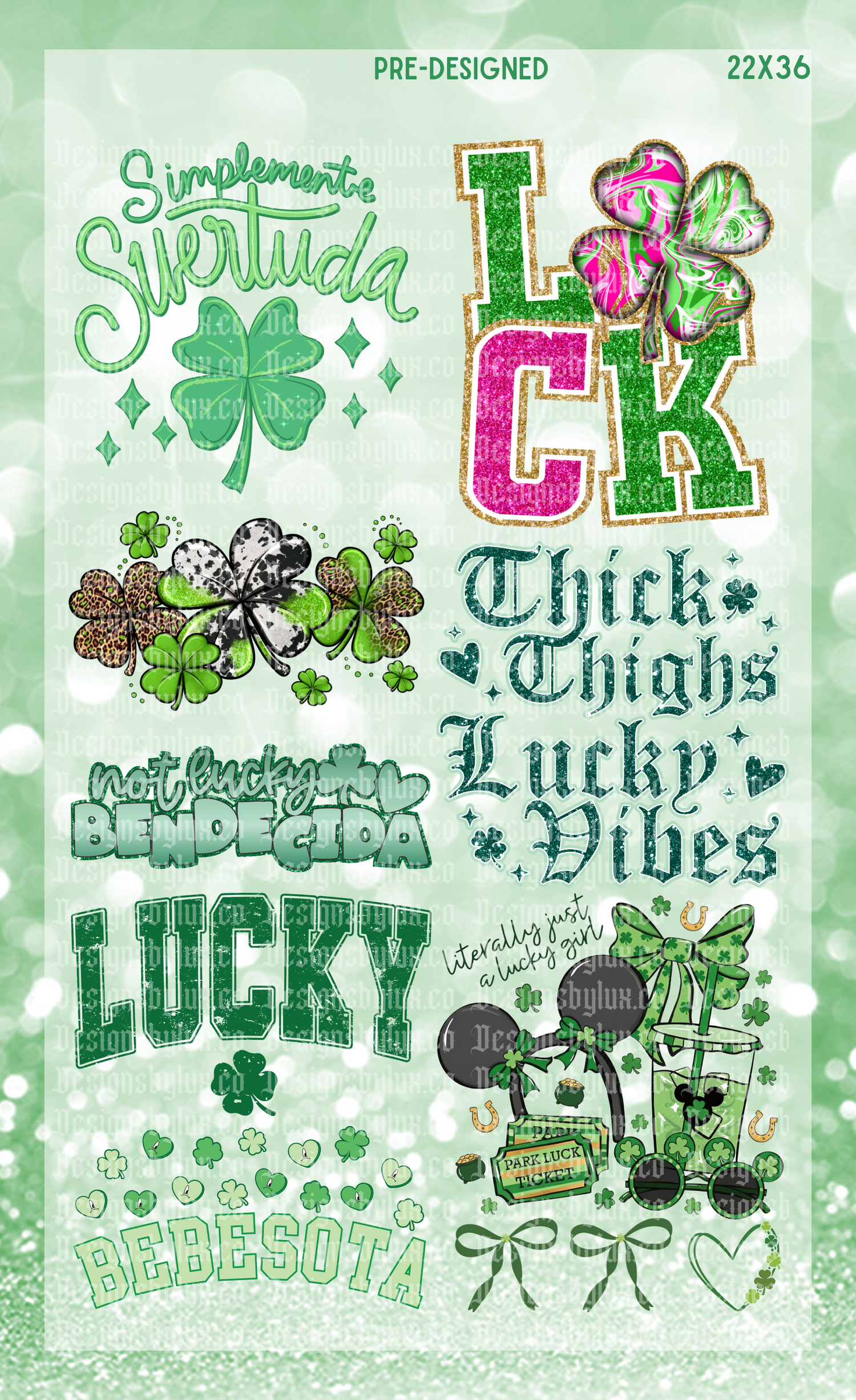 PreMade: Saint Patricks 22x36