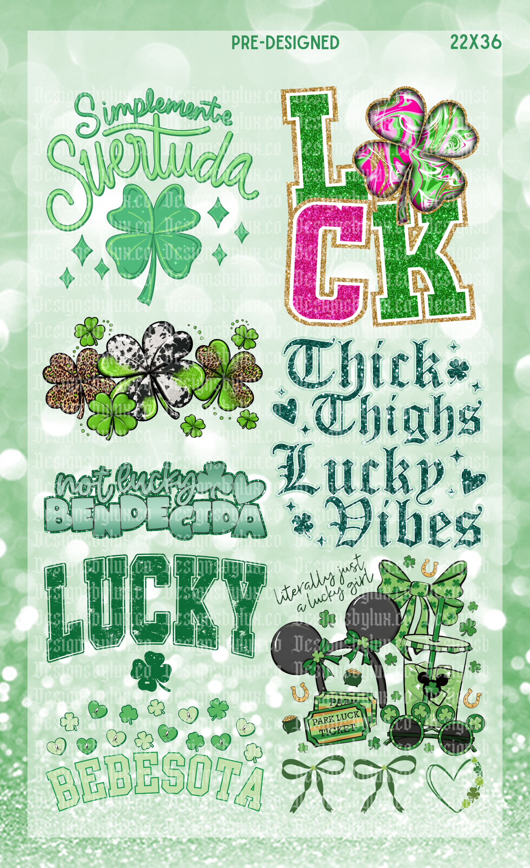 PreMade: Saint Patricks 22x36