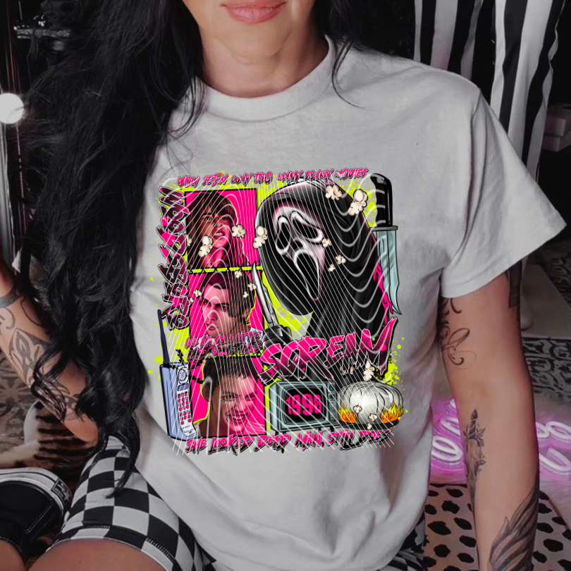 Pink Scream DTF