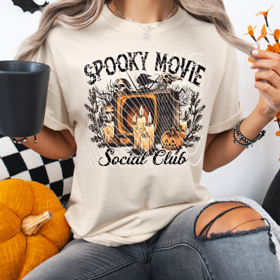 Spooky Movie Social Club DTF