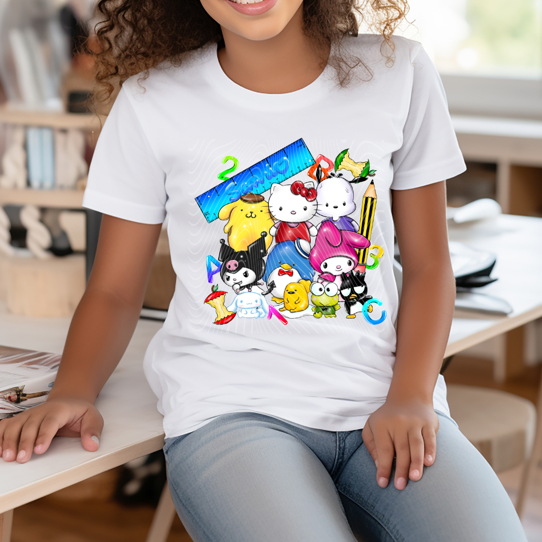 Kawaii Back To School Youth DTF